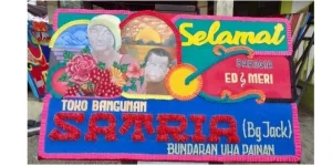 Papan bunga Tanjung Mutiara murah
