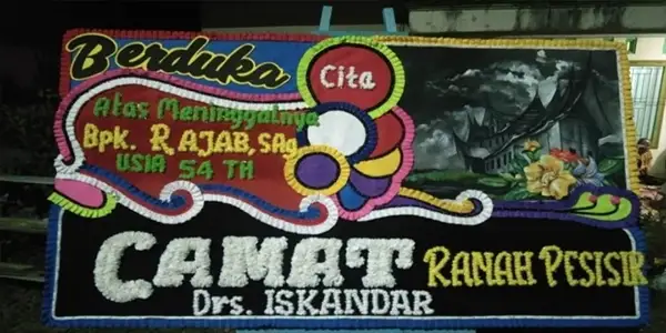  Papan bunga di Manggis Ganting