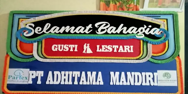  Papan bunga di Lubuk Sikaping